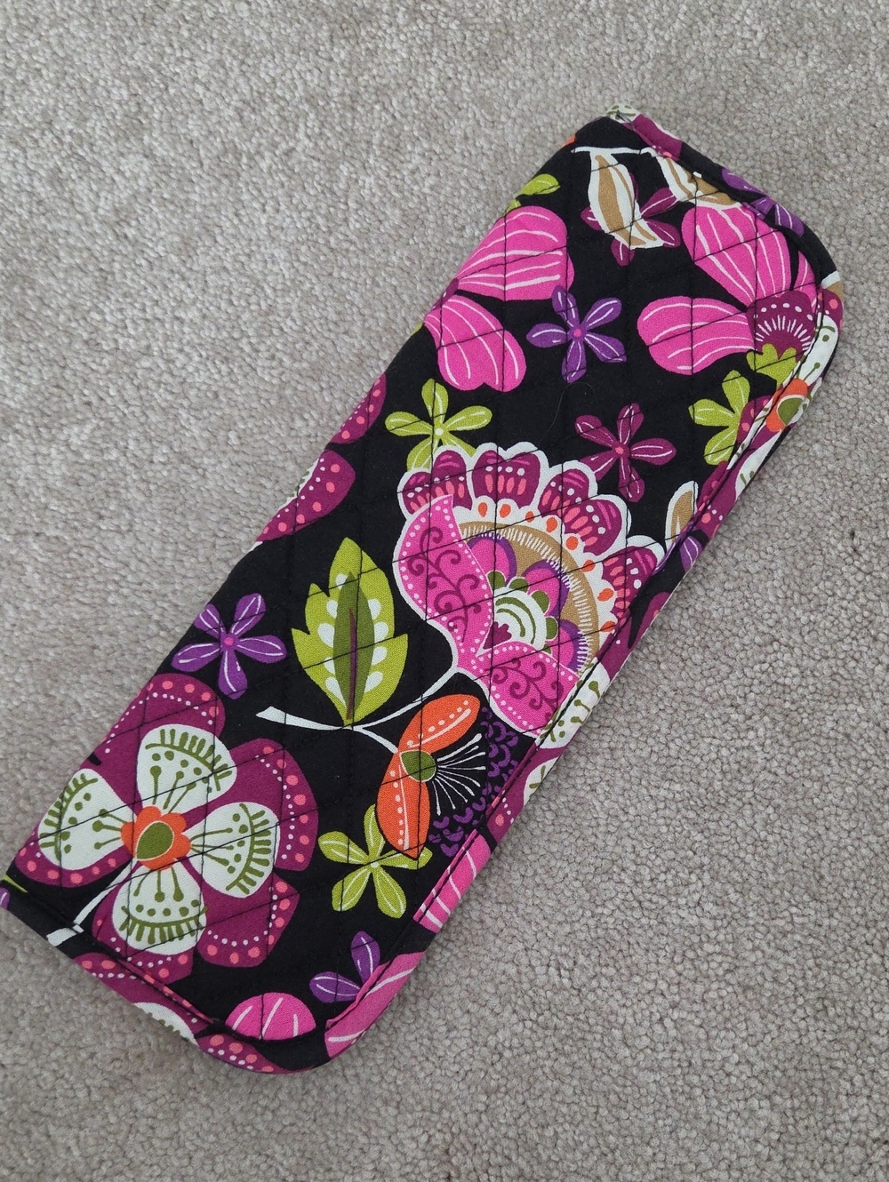 Vera Bradley curling iron holder